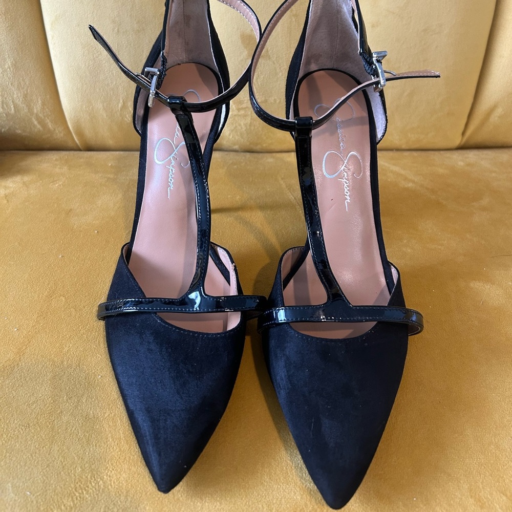 Black Strappy Heels